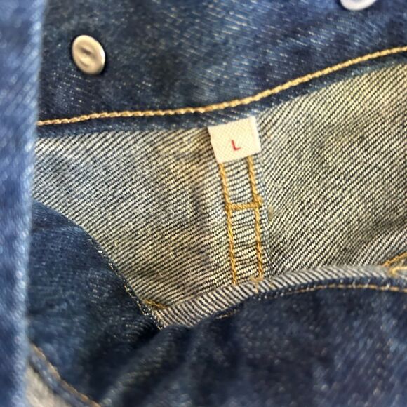 Vintage‎ Womens Levis Special Reserve Bibs Large - Picture 15 of 16